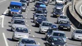 Une autoroute encombrée (image d'illustration)