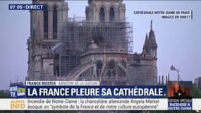 Le trésor de Notre-Dame est "sauvé", selon le ministre de la Culture