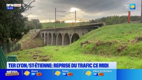 TER Lyon/Saint-Etienne: reprise du trafic ce mercredi midi après un éboulement sur les voies