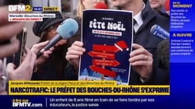 "C'est la magie de Noël": le nouveau préfet des Bouches-du-Rhône dévoile une affiche réalisée par des dealers avec des promos pendant les fêtes