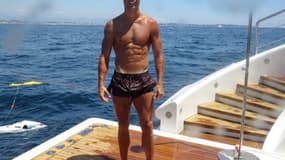 Cristiano Ronaldo sur un yacht 
