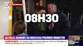 François Bayrou à Matignon: la folle journée du nouveau Premier ministre