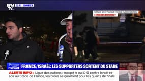 Match France-Israël: "Ça s'est super bien passé", témoignent des supporters franco-israéliens