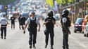 Des policiers sur les Champs-Elysées, le 19 juin 2017.