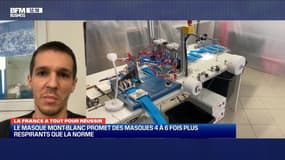 La France a tout pour réussir: Le masque Mont-Blanc promet des masques 4 à 6 fois plus respirants que la norme - 07/11
