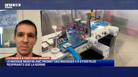 La France a tout pour réussir: Le masque Mont-Blanc promet des masques 4 à 6 fois plus respirants que la norme - 07/11