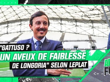 OM : "Gattuso ? Un aveu de faiblesse de Longoria" selon Leplat