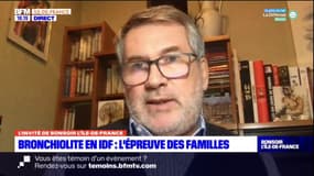 Île-de-France: le coordinateur scientifique de l'association "Apaiser SC", revient sur l'épidémie de bronchiolite