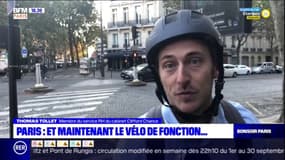 Paris: les entreprises essayent le vélo de fonction