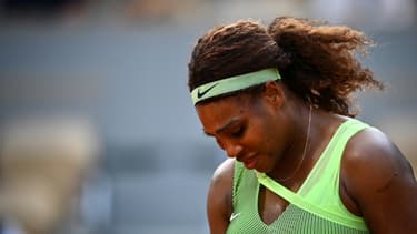 Serena Williams à Roland-Garros, le 6 juin 2021
