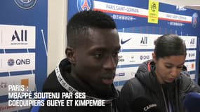 Paris : Mbappé soutenu par ses coéquipiers Gueye et Kimpembe 