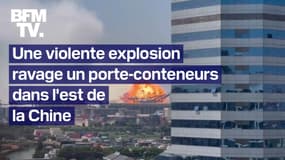 Chine: une explosion sur un porte-conteneurs dans le port de Ningbo