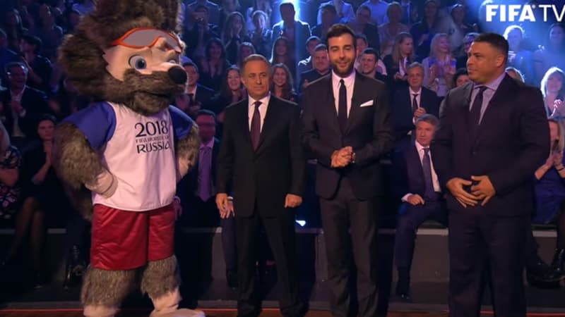Le loup Zabivaka est la mascotte de la Coupe du monde 2018