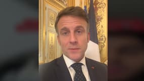 Emmanuel Macron sur Tiktok le 22 janvier 2025