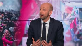 Stanislas Guerini, le ministre de la Fonction publique, le 31 janvier 2023 sur BFMTV