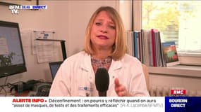 Le Dr Karine Lacombe fait part des menaces écrites et physiques dont elle a été victime