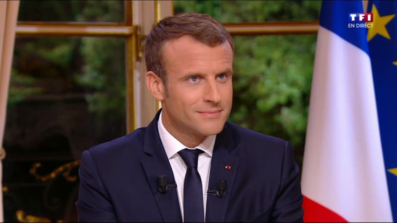 Emmanuel Macron sur TF1/LCI le 15 octobre 2017