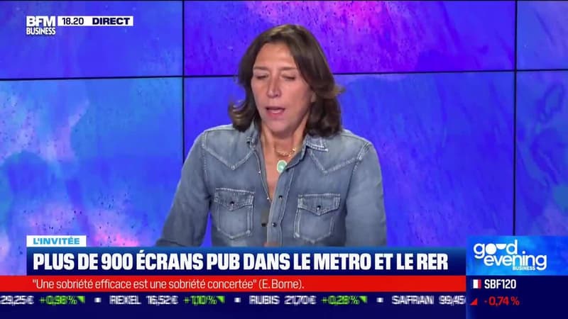 L'invité : Plus de 900 écrans pub dans le métro et le RER - 06/10