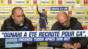 Nantes 0-2 OM : "On a recruté Ounahi pour ça", encense Tudor après le premier but de sa recrue