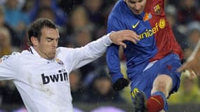 Christoph Metzelder et Lionel Messi