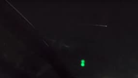 Le météore observé dimanche 8 septembre 2019. 