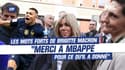 Équipe de France : Brigitte Macron dit "merci" à Mbappé pour "ce qu'il a donné et ce qu'il donnera encore"