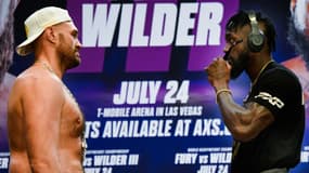 Tyson Fury et Deontay Wilder