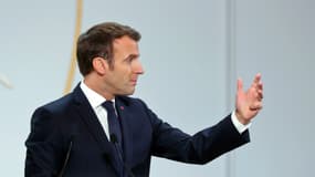 Le président français Emmanuel Macron le 20 novembre 2019