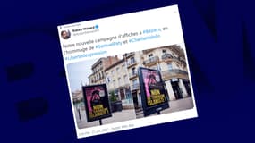 La campagne d'affichage décidée par Robert Ménard à Béziers après l'assassinat de Samuel Paty