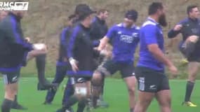 Mondial : Les Blacks à l'entraînement à J-4 de la finale