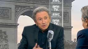 Michel Drucker ce mardi matin sur BFMTV et RMC.