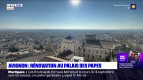 Avignon : Rénovation au Palais des Papes