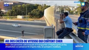 Autoroute A8: des excès de vitesse qui coûtent cher