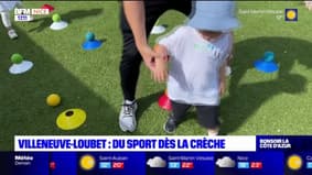 Villeneuve-Loubet: des petits initiés au sport dès la crèche