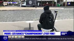 Paris: la ville va retirer les bancs "champignons"