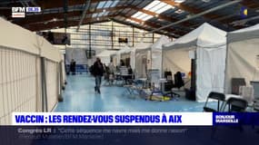 Vaccin: les rendez-vous suspendus à Aix-en-Provence