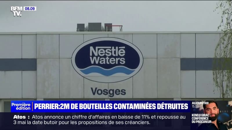 Nestlé a détruit au moins deux millions de bouteilles Perrier après la découverte de bactéries d'origine fécale