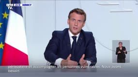 Emmanuel Macron: "Restez au maximum chez vous, respectez les règles"