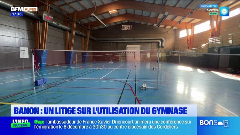 Banon: un litige concernant l'utilisation du gymnase oppose l'intercommunalité et le département