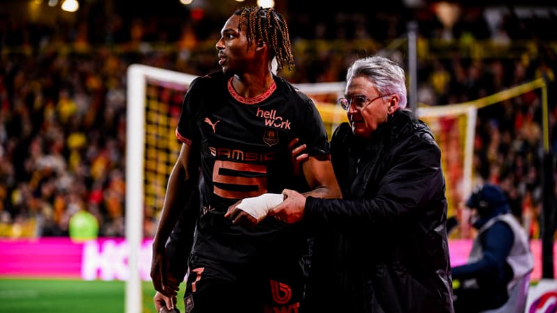 Rennes: saison possiblement terminée pour Jacquet, qui pourrait ne plus rejouer avec les Rouge et Noir