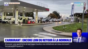 Carburant: encore loin du retour à la normale en Ile-de-France