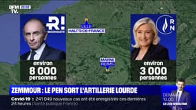 Marine Le Pen et Éric Zemmour vont s'affronter ce samedi par meetings interposés