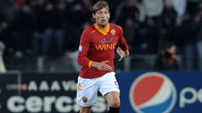 Gabriel Heinze avec l'AS Rome, le 11 janvier 2012