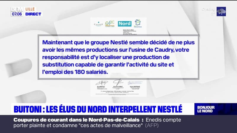 Buitoni: les élus du Nord interpellent Nestlé