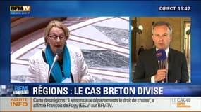 BFM Story: Carte des régions: le cas Breton divise – 16/07