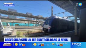 Grève à la SNCF: un TER sur trois va circuler ce lundi dans le Nord et le Pas-de-Calais