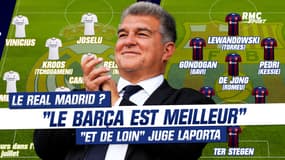"Barcelone a une meilleure équipe que le Real Madrid", Laporta lance la saison 2023/24