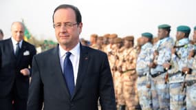 Arrivée de François Hollande au Mali le 2 février 2013