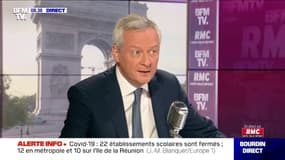 Bruno Le Maire estime que "nous aurons probablement une récession un peu moins forte que prévu"