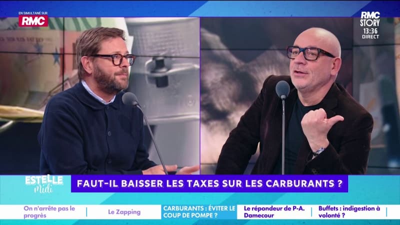 Prix du carburant : "Non la baisse ne prend pas plus de temps", défend Jérôme Lavrilleux